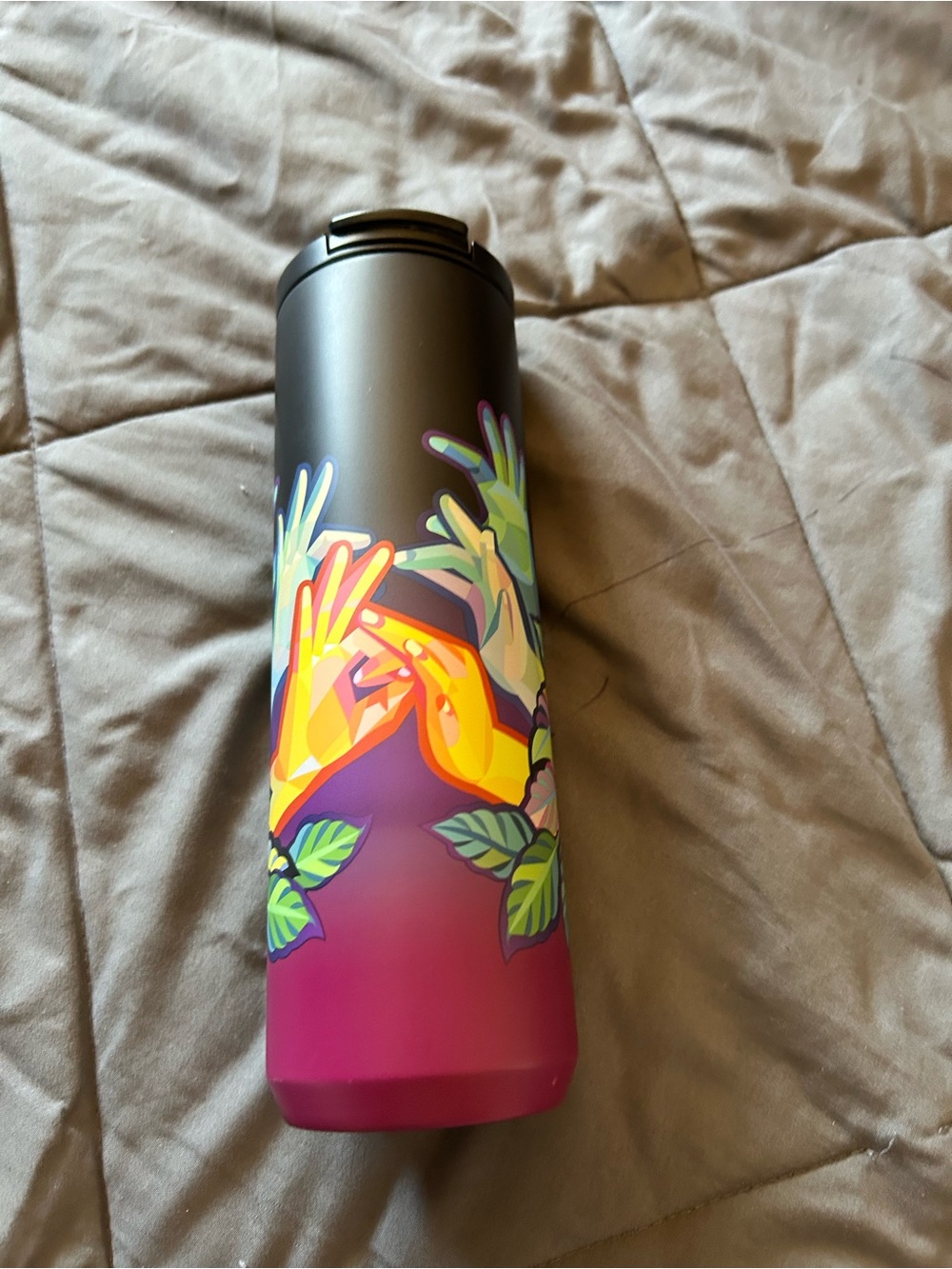 Starbucks ASL collab stainless steel tumbler